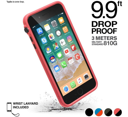 Protector Carcasa iPhone 8 Catalyst Impact Case Coral