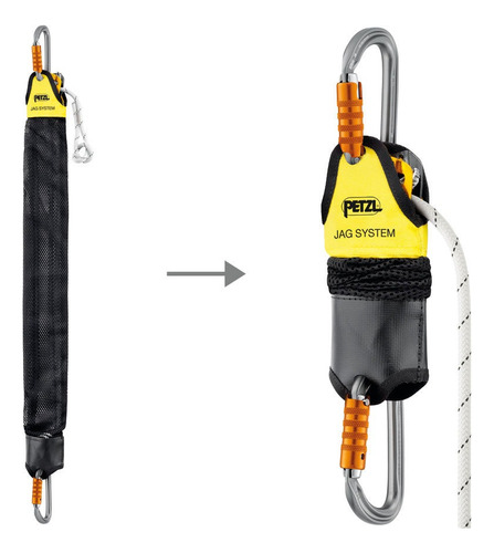 Petzl Jag System 1 M Polipasto Rescate Vertical Rope Access