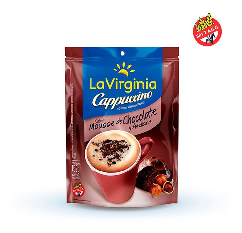 La Virginia Cappuccino Mousse De Chocolate Doypack X 155 Gr