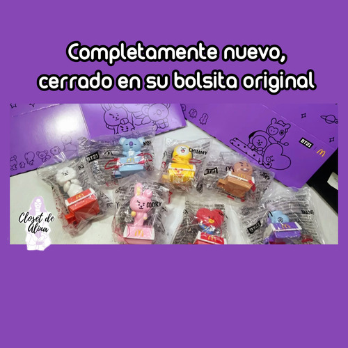 Colección Bt21 Bts Mcdonald's Army Figura A Elegir Shooky (Usado)