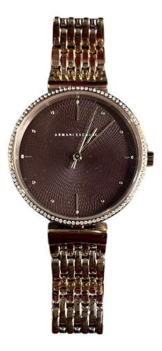 Reloj Armani Exchange Dorado Rosado Mod. Ax5912