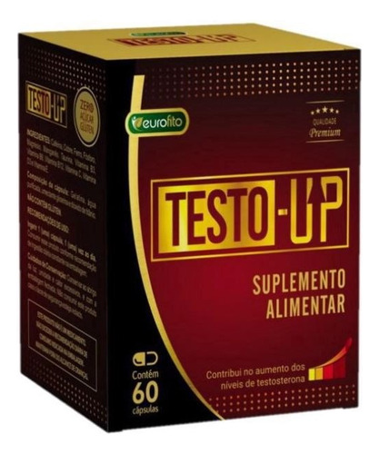 Testo-up X60 Caps - Mas Testosterona - Mas Libido - Mas Gym