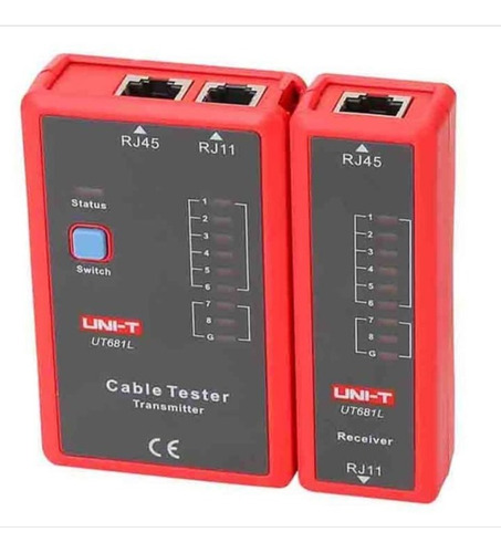 Probador Para Cables Ethernet Rj45 Y Lineas Telefonicas Rj11