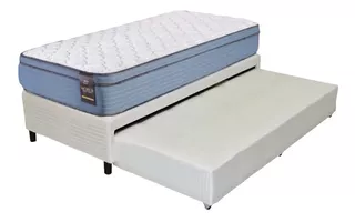 Sommier Cama Carro Doble 100 X 200 + Colchon King Koil Aspen