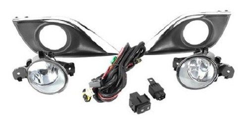 Kit Faról Milha Shocklight Nissan Versa 14/... Sl-201210