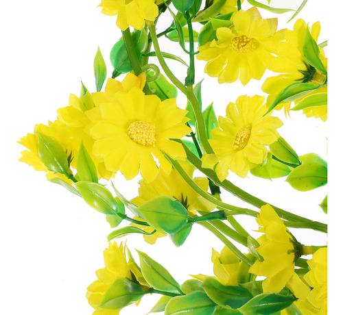 Tarima De Seda Para Decoración De Girasoles Artificiales Par