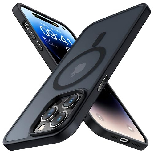 Funda Para iPhone 14 Pro 6.1 Pulgada Negro Aluminum Alloy-02