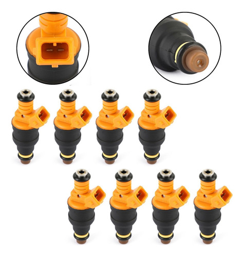 8x Inyector Combustible Para Ford F150 F250 F350 Lincoln