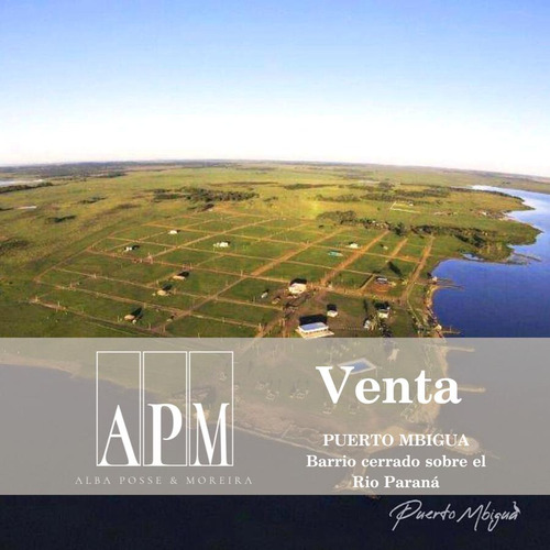 Terreno Sobre El Río, Puerto Mbiguá, Ituzaingó, Corrientes