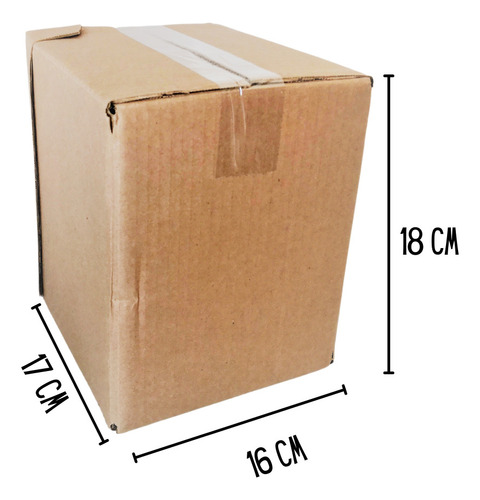 Cajas De Cartón Chica Reciclada 2da Económica 10 Pzas Envíos (Reacondicionado)