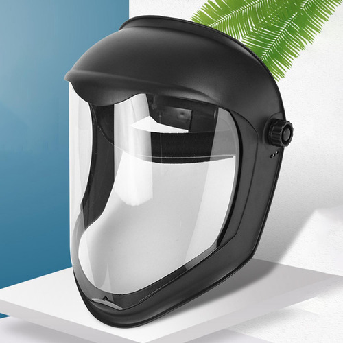 // Protector Facial Completo Antivaho, Visera Transparente,