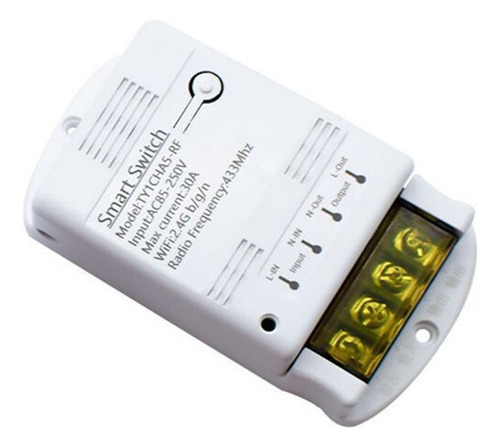 ( Módulo De Relé Tuya Wifi 30a, 85-250 V, Interruptor