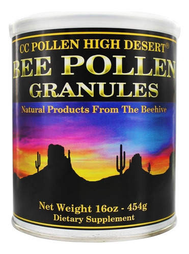 Cc Pollen High Desert Bee Pollen Granules 1 Lbs By Cc Pollen