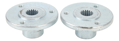 Eje De Cubo De Rueda Trasera Para Go Kart, Par De Acero De 1