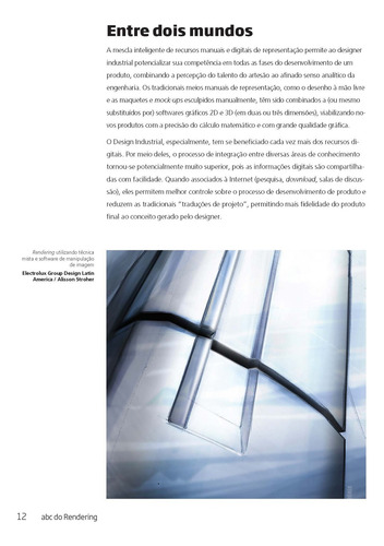 ABC do Rendering, de Straub, Ericson Luiz. Editorial Bookman Companhia Editora Ltda., capa dura em português, 2013