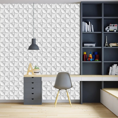 Papel De Parede 3d Premium Adesivo Geométrico Lavavel - D-42