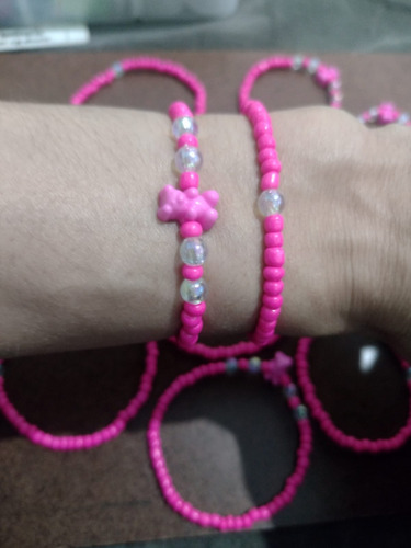 Conjunto De Pulseiras Ursinho Gummy Bear