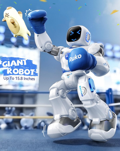 Robot Interactivo Programable Rc Para Niños De 4 A 9 Años