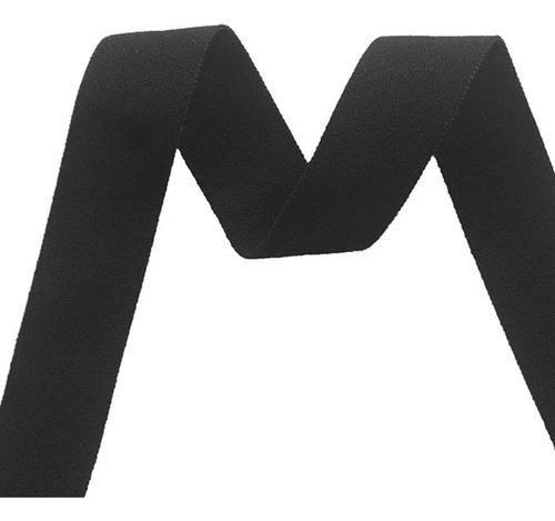 2cm Elástico De Bias Binding Cinta Negro Negro 2cm