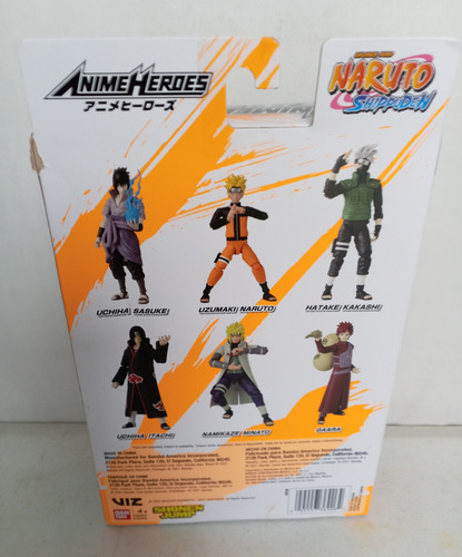 Lote De Figuras Naruto Shippuden Originales En Caja (Usado)