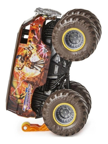 Carrinho Monster Jam Truck Thunder Bus 1:64 2025 - Sunny