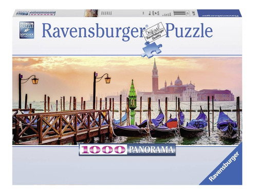 Puzzle Góndolas En Venecia 1000 Pcs - Ravensburger