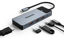 Comprar Hub Usb C 3.2 5 En 1, Hub Usb C Con Hdmi 4k @60hz + 3* 10gbp