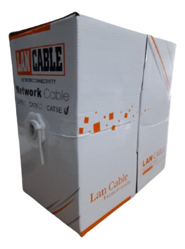 Cable Utp Categoría 5 305 Metros 100% Cobre.