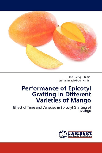 Libro: Rendimiento Del Injerto De Epicotilo En Diferentes Va