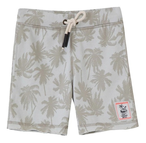 Bermuda Algodon Niño Wanama Beach Boys Beige Pre