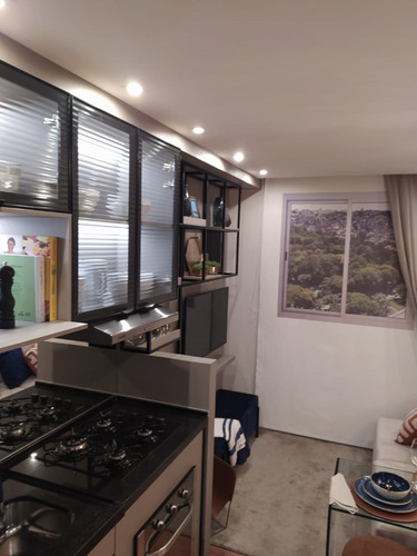 Imagem 3 de 15 de Apartamento Com 1 Quartos, 26m2, À Venda - Parque Maria Helena - São Paulo - 036