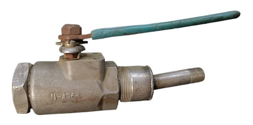 Valvula De Paso Oym 1.5 Pulgadas, Acero Inoxidable (Usado)