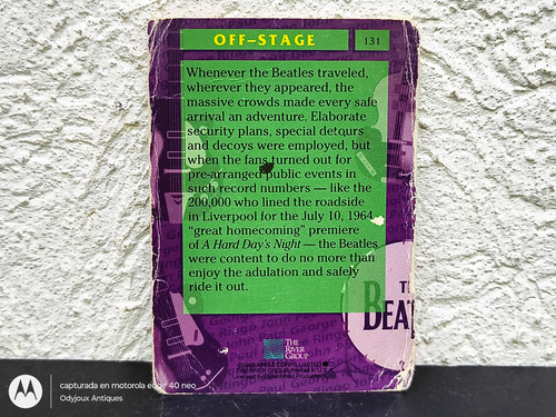 Tarjeta Coleccionable The Beatles Collection #131 Usa 1993 (Usado)