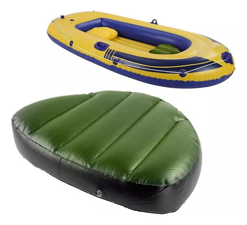 Bote Inflable Impermeable Inflable Con Cojín De Kayak