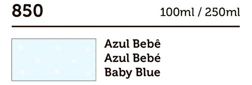 Tinta Pva Cintilante Mega 100ml Artesanato Gato Preto Cor Azul Bebê