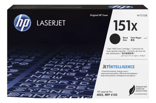 Tóner Hp Laserjet 151x W1510x Color Negro