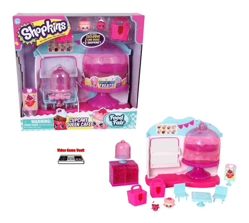 Shopkins Cupcake Cafe Grande Con Muñecos Palermo Z Norte