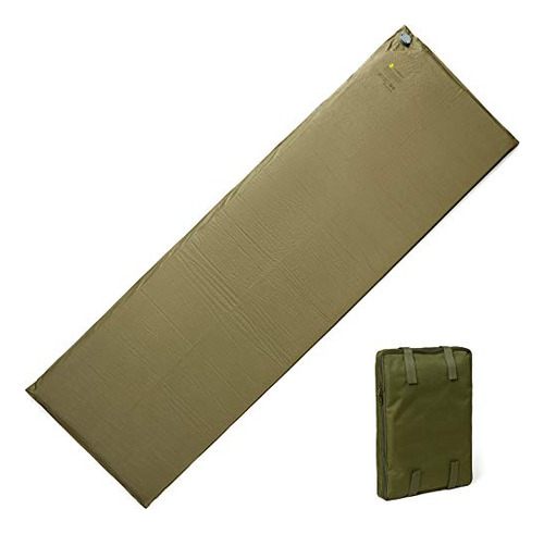 Colchoneta De Campamento Militar Autoinflable Mt Army A...