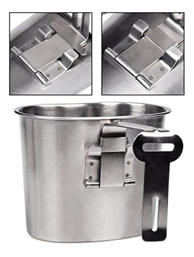 Goetland Wwii Us Military Canteen Kit De Acero Inoxidable 1q