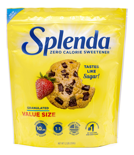 Empaques De Edulcorante Splenda Granulado, Sin Calorias