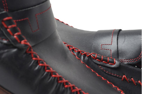 Mocasines Zapatos De Hombre De Cuero Vacuno Anton - Ferraro