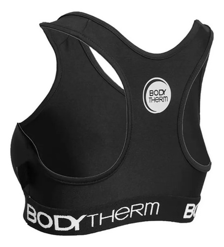 Top Deportivo Mujer Entrenamiento Body Therm Negro Xxl