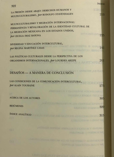 Multiculturalismo. Daniel Gutiérrez (compilador) 2006 (Usado)