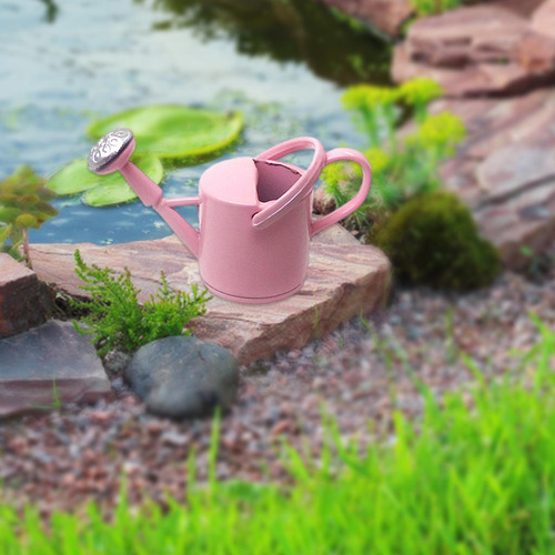 3 Adornos De Decoración De Jardín De Casa De Muñecas De