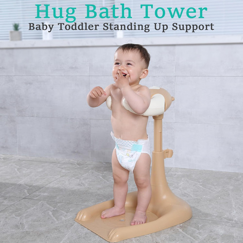 Torre De Baño De Abrazo De Bebé Para Pararse, 6-18 Meses Sop