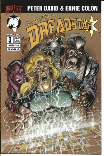 Dreadstar #3 Malibu Peter David Ernie Colon 1994