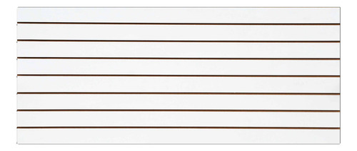 Painel Canaletado Mdf Branco 1,80 X 0,90 Parede Inteligente