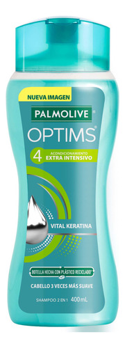 Shampoo Palmolive Optims 2 en 1 Nivel 4 400 ml