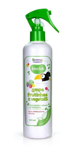 Imagem 1 de 5 de Limpa Frutinha E Vegetais Higienizador Orgânico Bioclub Baby