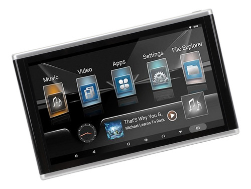 Monitor De Reposacabezas Para Coche, Tv, Tablet, 4k, 10.1 Pu